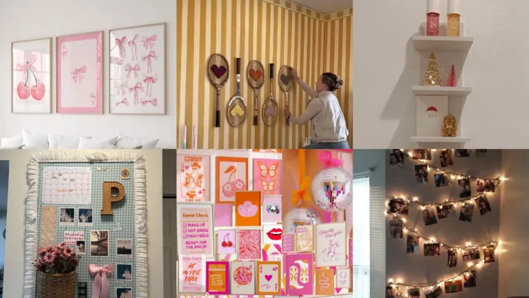 20 Preppy Room Wall Decor Ideas With Bows, Stripes and Colorful Prints