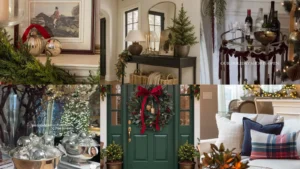 20 Ralph Lauren-Inspired Christmas Decor Ideas With Plaid, Bows and Greenery