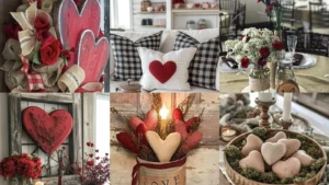 20 Rustic Country Valentine Decor Ideas With Hearts, Flowers and Sweet Details