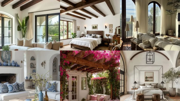 20 Santa Barbara Style Interiors With Arches, Beams and Pretty Tile