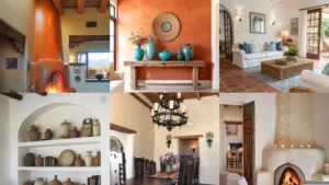 20 Santa Fe Interior Design Ideas With Color, Pattern and Beautiful Beams