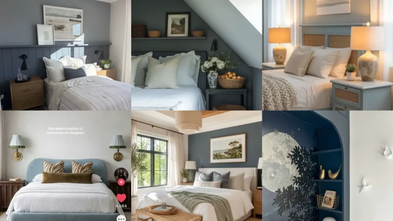20 Smoky Blue Bedroom Ideas With Pretty Details Worth Saving