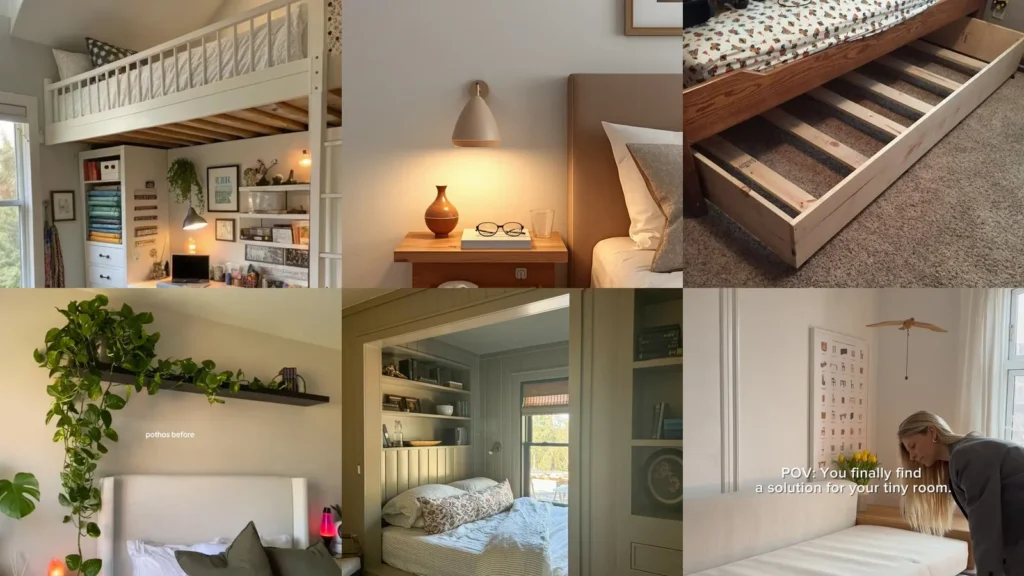 20 Space Saving Bedroom Ideas With Clever Storage and Small-Room Layouts