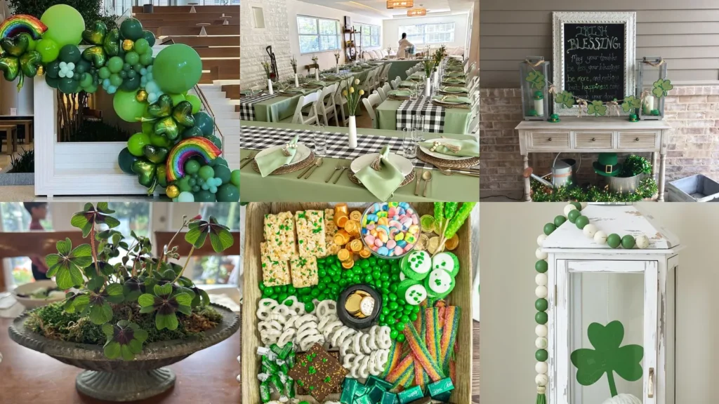 20 St Patrick's Day Decorations With Shamrocks, Rainbows and Gold