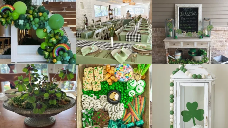 20 St Patrick's Day Decorations With Shamrocks, Rainbows and Gold