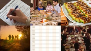 14+ Genius Thanksgiving Agenda Ideas That Save Stress