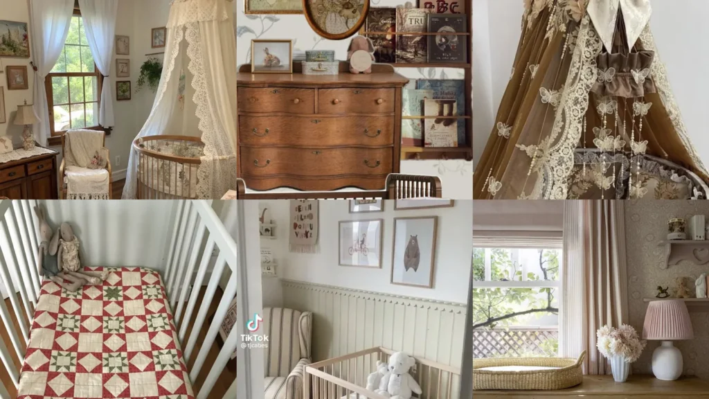 20 Vintage Nursery Ideas With Storybook Prints and Pretty Old-Fashioned Details